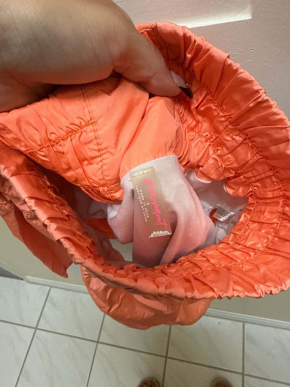 FP Movement The Way Home Shorts Size S Coral Orange - Picture 4 of 6